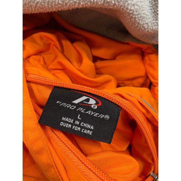 Vintage Tennessee Volunteers Jacket Men Large Orange Gray Reversible P2 Pro Play - Picture 4 of 16